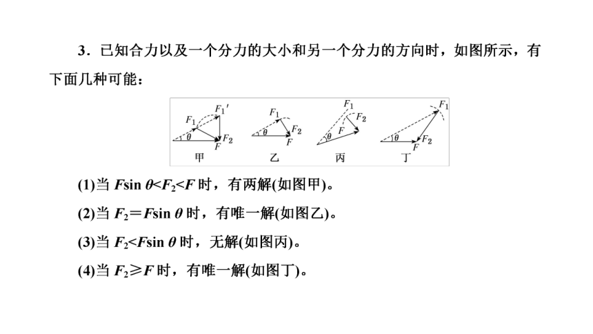 2020-2021学年高一上学期物理粤教版（2019）必修第一册课件：第三章相互作用章末小结与素养评价65张PPT