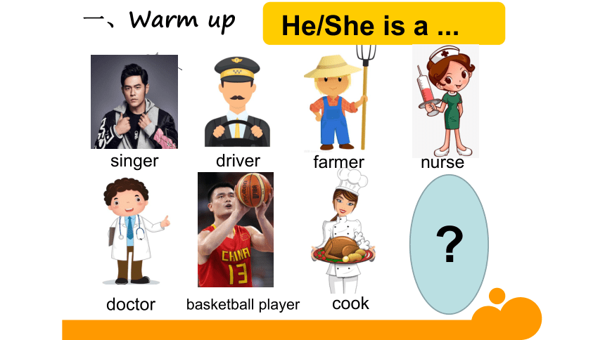 Unit 5 What does he do？Part A Let’s learn  课件(共19张PPT)