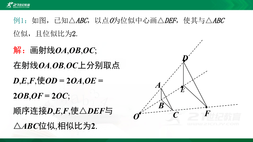 4.8.1  图形的位似 课件（共29张PPT）