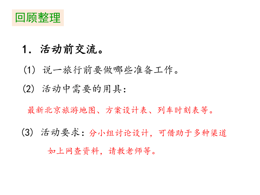 六年级下册数学课件 第六单元《第2课时 北京五日游》人教版 (共26张PPT)