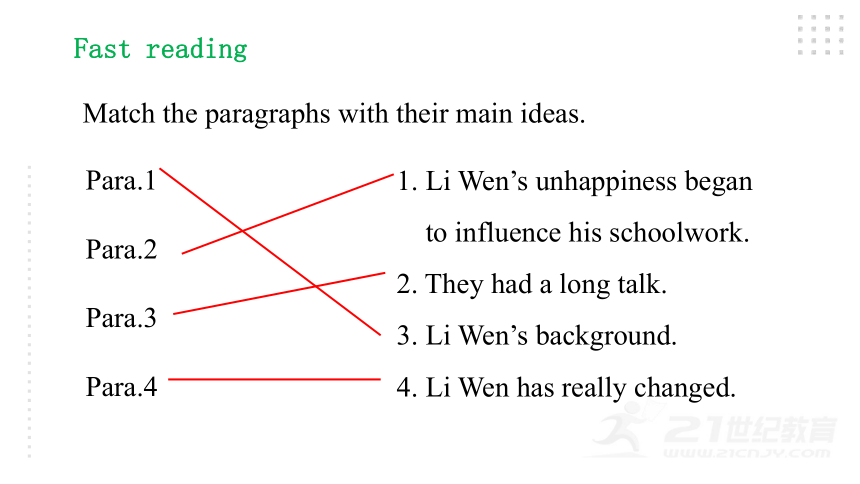 Unit 4 I used to be afraid of the dark Section B (2a-2f) 课件(共56张PPT)