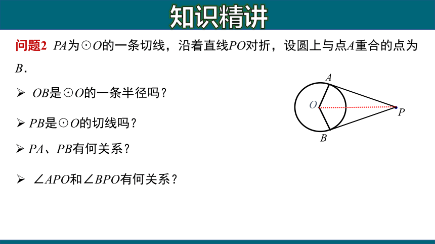 人教版九年级上册24.2.2 切线长定理课件(共16张)