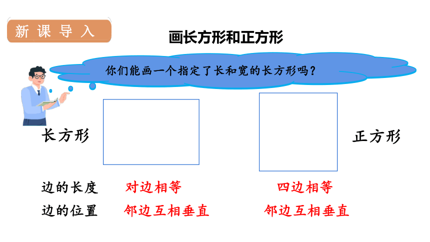 人教版数学四年级上册5画长方形和正方形课件（21张PPT)