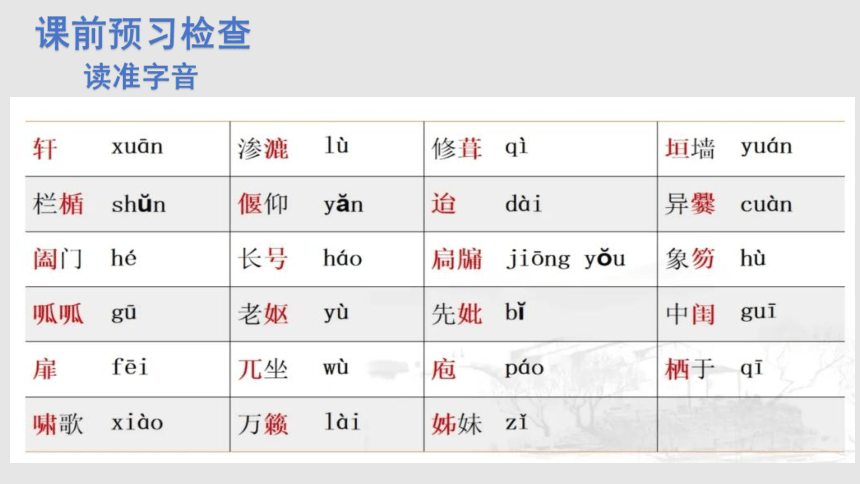 9.2《项脊轩志》课件 （共31张PPT）2023-2024学年统编版高中语文选择性必修下册