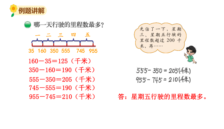 北师大版三年级数学上册课件 第三单元 4里程表（二）(共13张PPT)