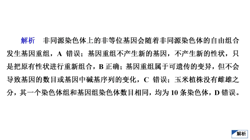 高考生物复习用卷：考点22 基因突变和基因重组（共53张PPT）