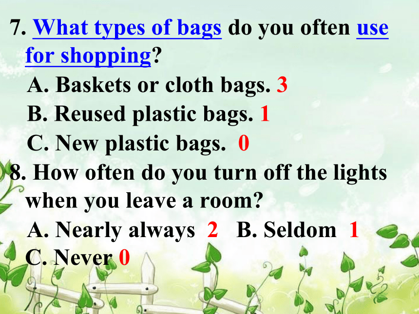 Unit 2 Topic 3 What  can we do to protect the environment?Section A 课件(共38张PPT) 仁爱版英语九年级上册
