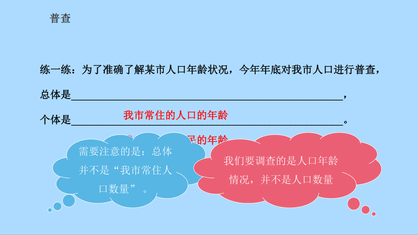 北师大版七年级数学上册6.2普查与抽样调查 课件(共33张PPT)