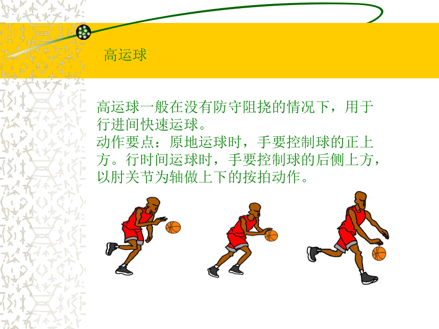 体育与健康人教5～6年级全一册篮球运球(共10张PPT)