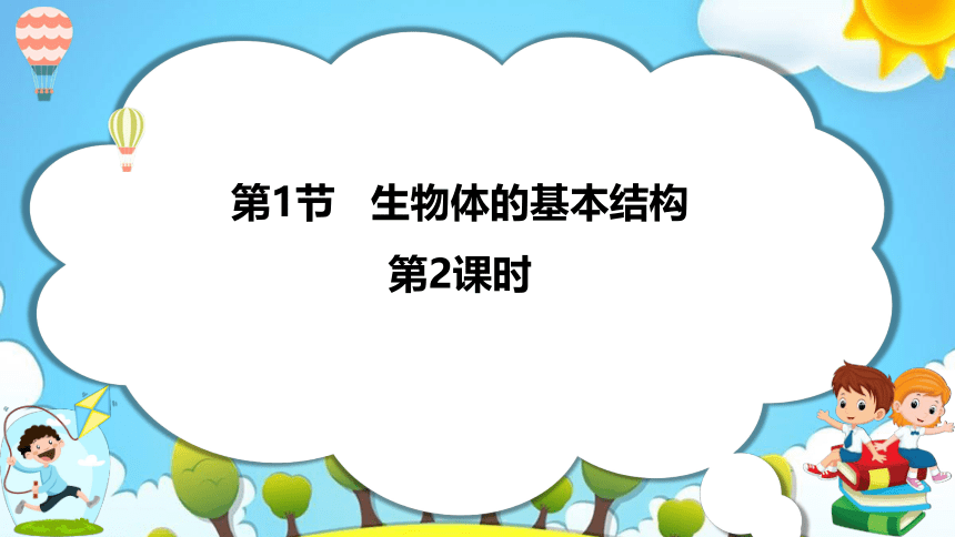8.1 生物体的基本结构（第2课时）课件（共43张PPT）七年级下册生物（苏科版）