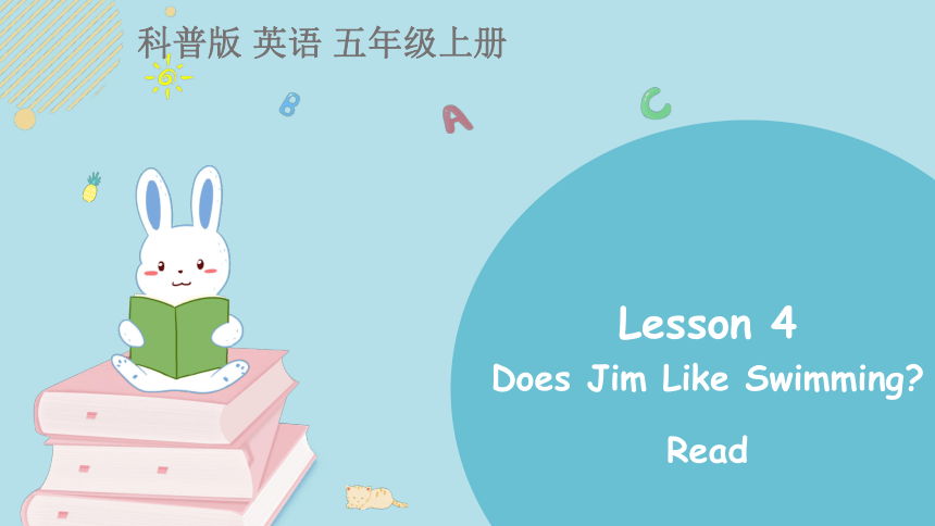 Lesson 4 Does Jim like swimming? 第4课时课件(共24张PPT)