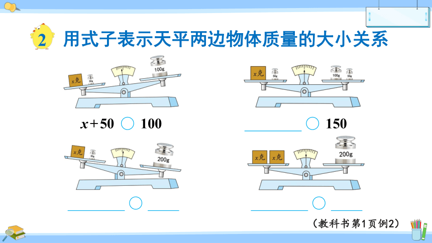 小学数学苏教版五年级下1.1等式与方程课件（26张PPT)