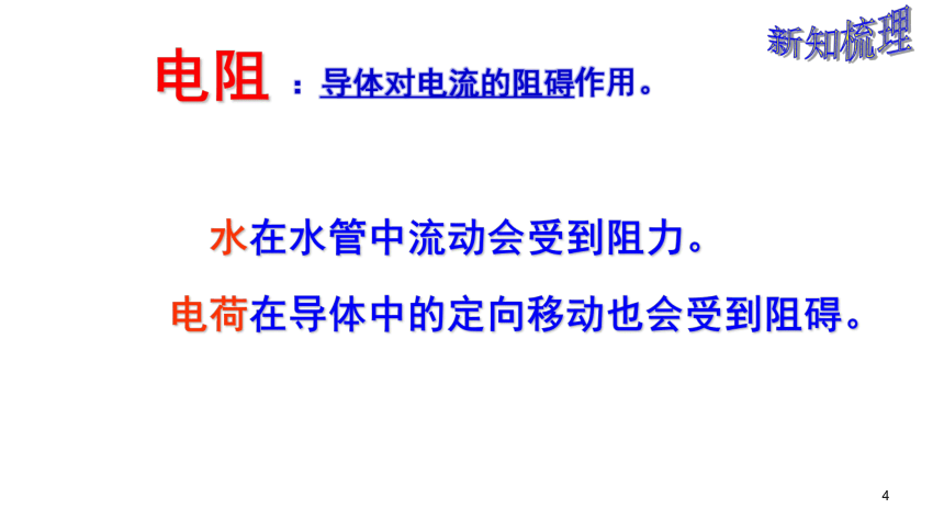 15.1《  电阻和变阻器》（共2课时）课件  2021-2022学年沪科版物理九年级全一册(共42张PPT)