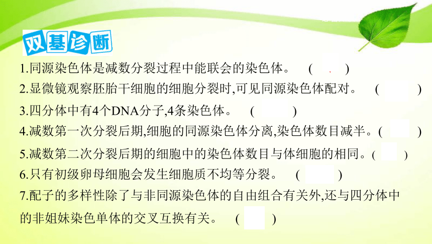 高考生物专题课件11：遗传的细胞基础(共65张PPT）