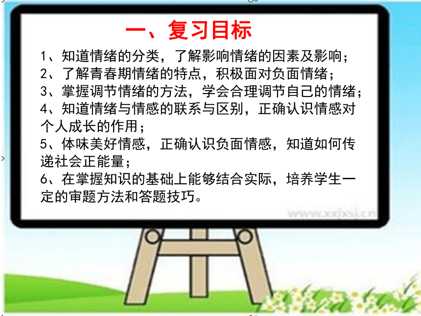 第二单元 做情绪情感的主人（单元复习课件）(共49张PPT)-2024年春七年级道德与法治下册单元复习优质课件（统编版）