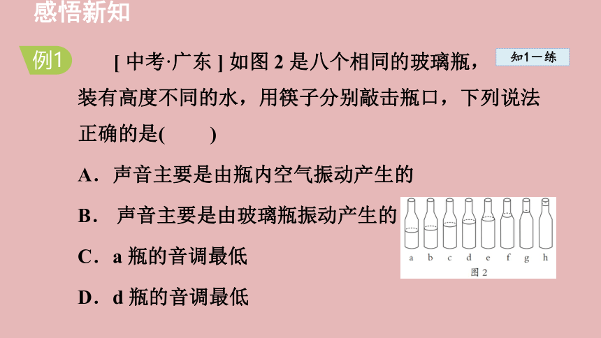 初中物理教科版八年级上册3.2 乐音的三个特征 课件(共20张PPT)