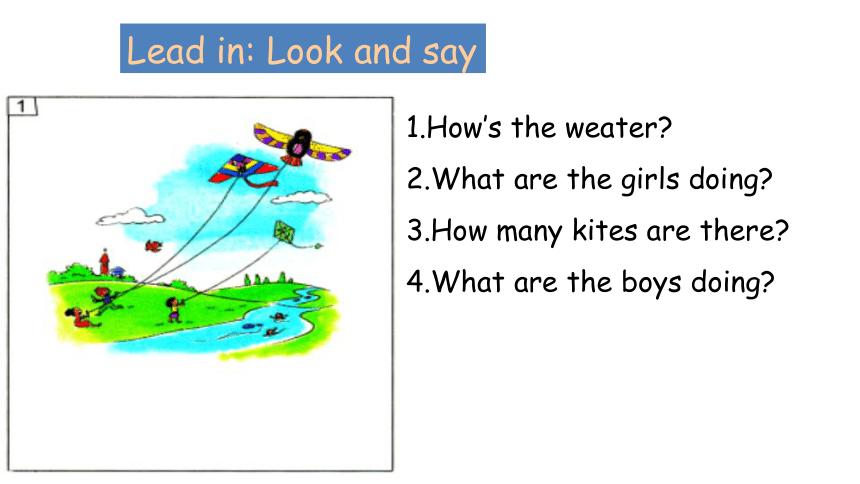 Unit 3 Lesson 18 Three Kites in the Sky 课件（16张PPT）