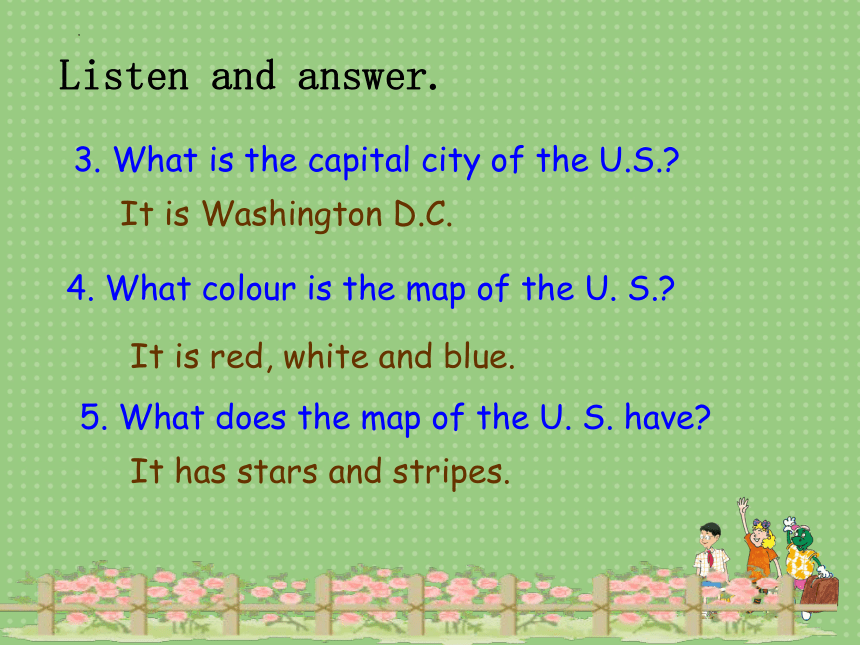 Unit 2 My Country and English-speaking Countries Lesson 9 The U.S. 课件（共23张PPT）