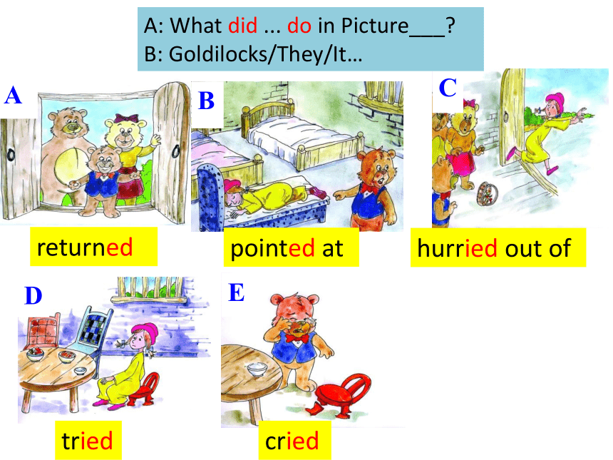 Module 8 Story time Unit 2 Goldilocks hurried out of the house.课件（外研版七年级下册）