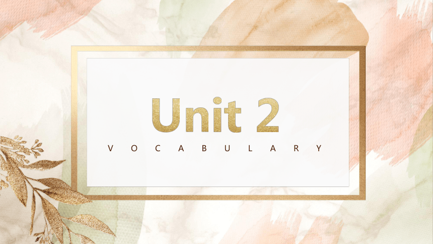 外研版(2019)选择性必修第二册Unit 2 Improving yourself Vocabulary课件（43张ppt）