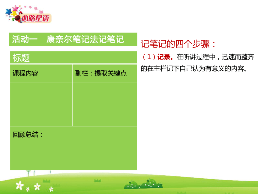 鄂教版八年级 心理健康教育 第十课 高效学习秘诀 课件  (12张PPT)