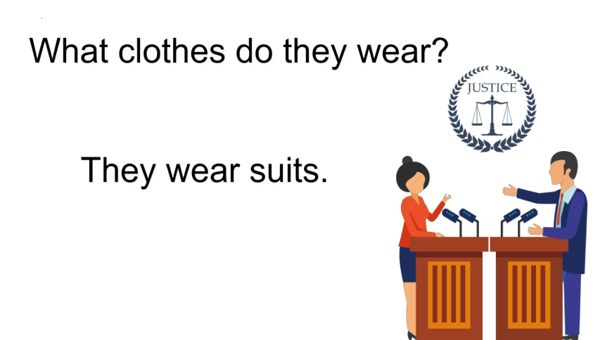 Unit 6 What is he wearing？ Lesson 20 课件(共27张PPT)