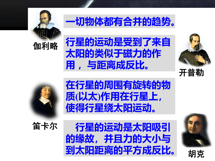 7.2万有引力定律 课件(共33张PPT)高一下学期物理人教版（2019）必修第二册