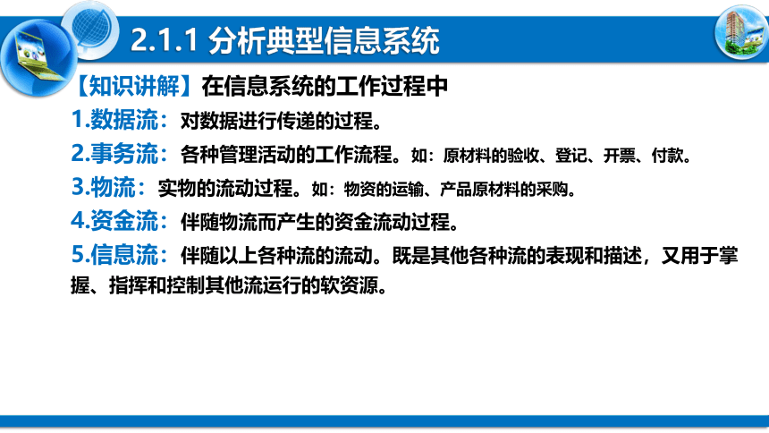 2.1信息系统及其组成 课件  2021-2022学年粤教版（2019）高中信息技术必修2(共13张PPT)