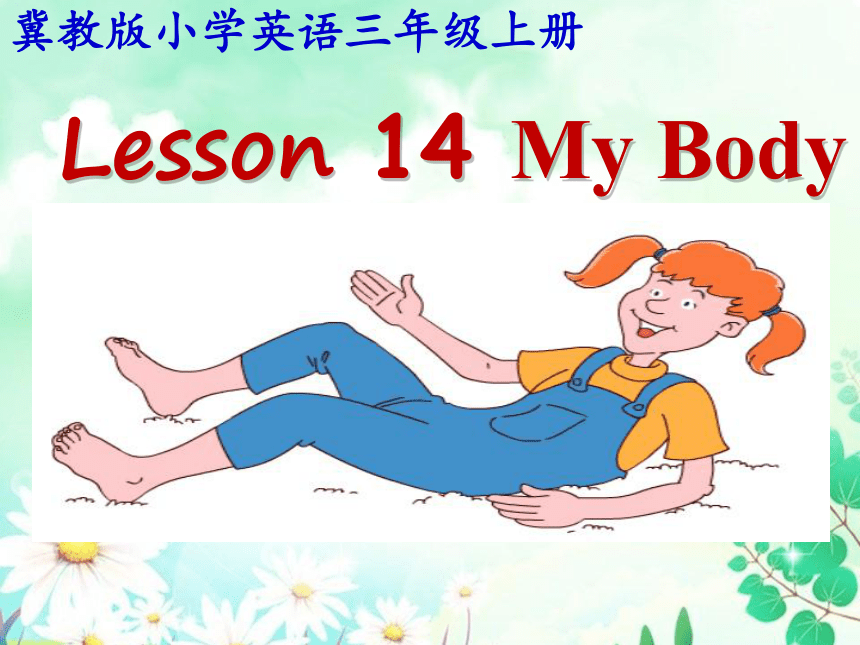 Unit3 Lesson 14 My Body课件(共18张PPT)