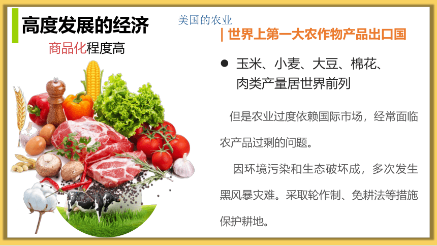 8.5美国课件 (22张PPT)     七年级下学期地理同步备课优质课件  湘教版