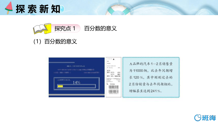 人教版（新）六上 第六单元 1.百分数的意义和读、写法【优质课件】