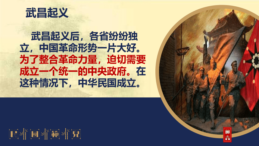 人教部编版八年级上册第三单元 第10课 中华民国的创建  （28张PPT）