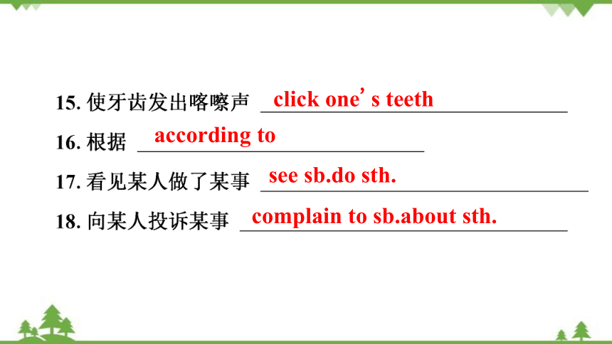 牛津深圳版八年级下册Module 3 Animals Unit 6 Pets 复习课件(共35张PPT)