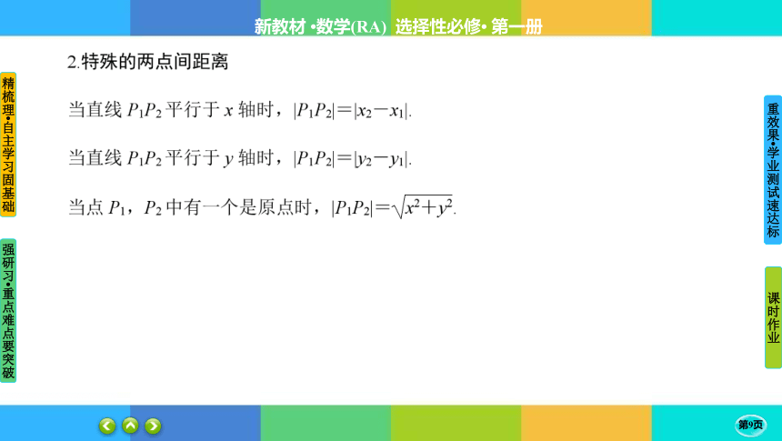 2-3-1、2两条直线的交点坐标、两点间的距离公式-高中数学人教A版 选择性必修一 课件（共47张PPT）