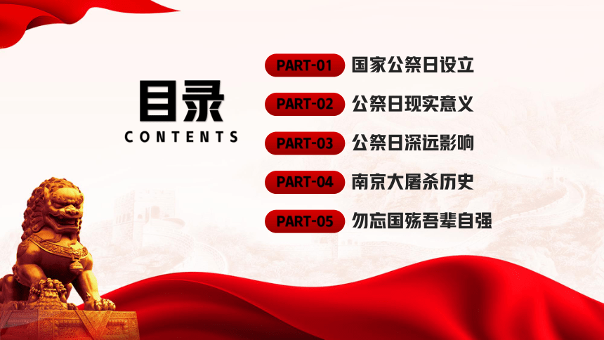 2022-2023学年南京大屠杀死难者国家公祭日主题班会 课件（24张PPT）