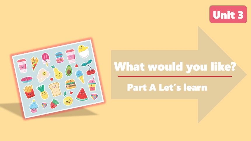 Unit 3 What would you like？ Part A  Let’s learn课件（共35张PPT，内嵌音视频）