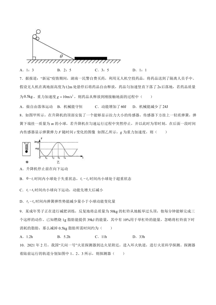 6.3能源开发与环境保护 课后练习（word版含答案）