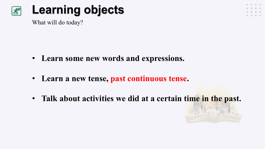 Unit 3 Topic 3 What were you doing at this time yesterday? Section A 课件