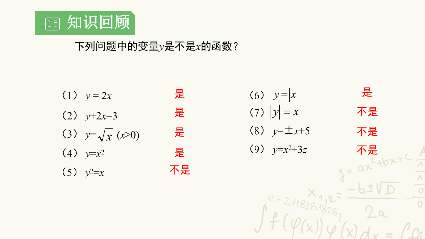湘教版数学 八年级下册4.1.2函数的表示方法（共19张）