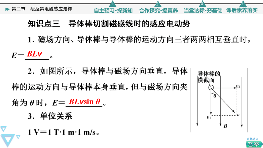 高中物理粤教版（2019）选择性必修二第2章 第2节　法拉第电磁感应定律课件（54张PPT）