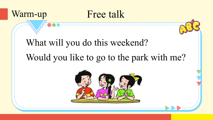 Unit 5 What will you do this weekend？ Lesson 29 课件（23张PPT)