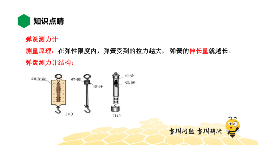 物理八年级-7.3【知识精讲】弹力与弹簧测力计（11张PPT）