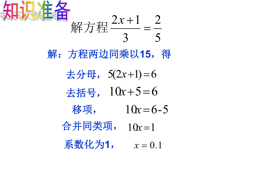 沪科版七年级下册数学 9.3.1分式方程及其解法 课件(共14张PPT)