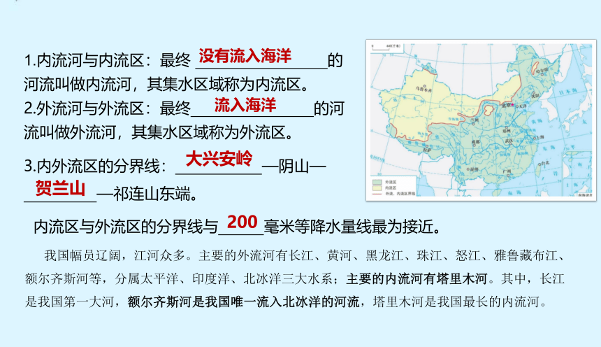 专题24 中国的河流-2023年中考地理一轮复习精讲课件（共54张PPT）