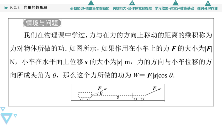 第9章  9.2.3向量的数量积 课件（共54张PPT）