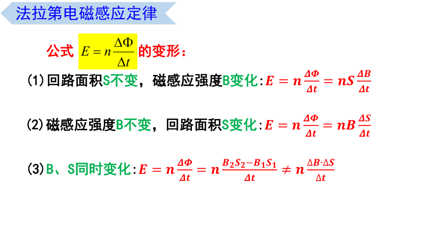 2.2 法拉第电磁感应定律（课件）高二物理（20张PPT）（粤教版2019选择性必修第二册）