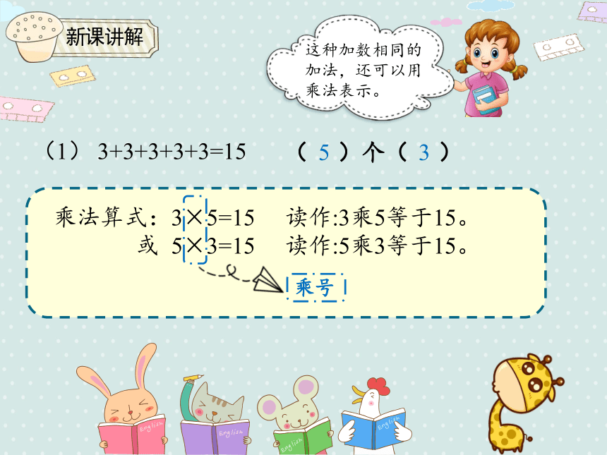 二年级上册数学精品课件-4.1 乘法的初步认识 人教版24张ppt