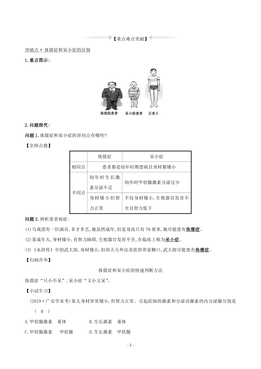 6.4 激素调节 学案