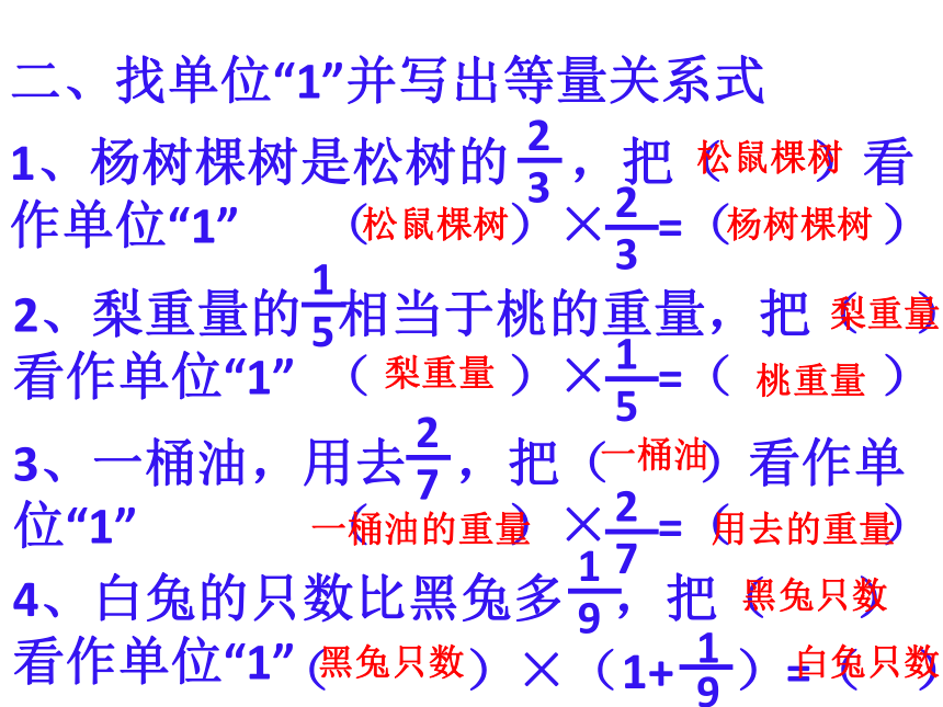 六年级上册数学课件-7.5 复习解决分数乘除法实际问题苏教版 (共22张PPT)