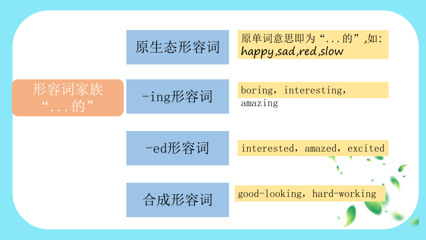 通用版 小升初语法基础培优第十三讲-形容词 课件(共30张PPT)